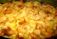 Cartofi gratinati cu tofu